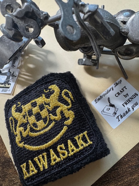 Kawasaki　向かい獅子　マスターシリンダーバンド　フルードカップバンド